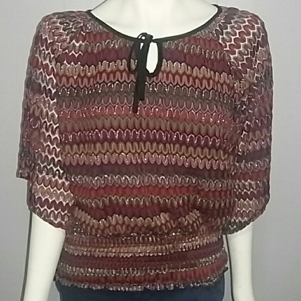 Roz & Ali multi color xl top